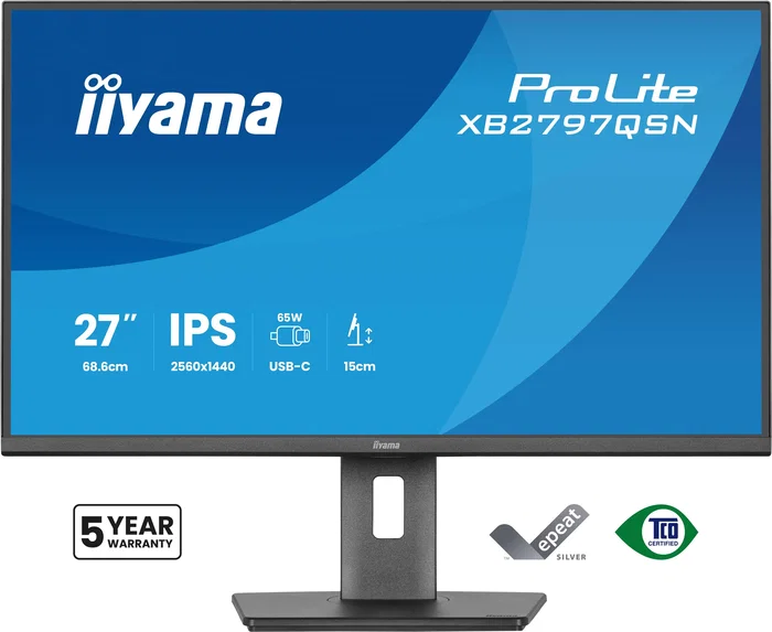 Iiyama ProLite XB2797QSN-B1 Monitor 27 pulg. Quad HD IPS