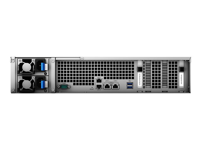 Synology FlashStation FS6400 Servidor NAS All-Flash Rack 2U con 2x Intel Xeon Silver 4110, 32GB RAM, 24 Bahías SSD, 2x 10GbE - Modelo Empresarial para Virtualización