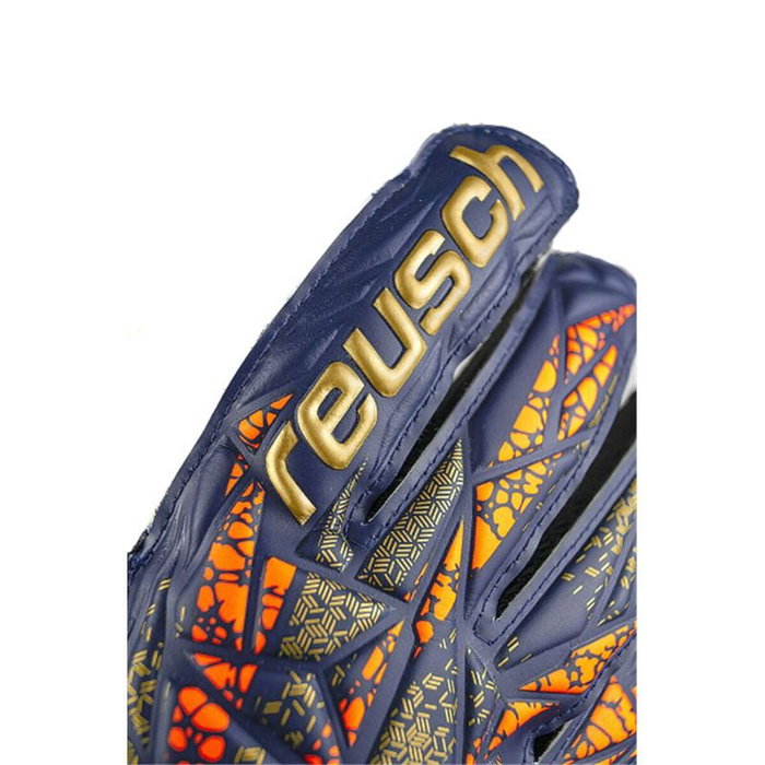 Guantes de Portero Reusch Attrakt Grip Azul marino Adultos