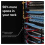 PATCHBOX patchbox.one Kupferkassette 8RU (0,8 m), Cable de Red Cat. 6a U/FTP STP, PoE Activo, Azul, RJ-45