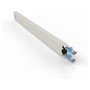 PATCHBOX patchbox.one Kupferkassette 8RU (0,8 m), Cable de Red Cat. 6a U/FTP STP, PoE Activo, Azul, RJ-45