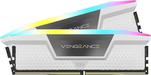 Corsair Vengeance RGB DDR5 32GB (2x16GB) 6200MHz Blanca CMH32GX5M2B6200C36W