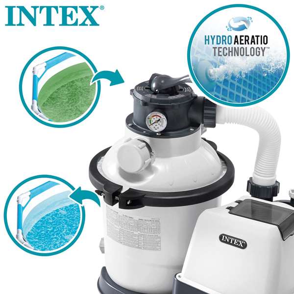 Intex Depuradora Filtro Arena Electrica 5700l/h 220/240v