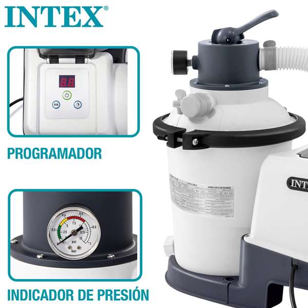 Intex Depuradora Filtro Arena Electrica 5700l/h 220/240v