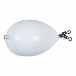 Kali Flotador especial lance para pesca con artificiales blanco 40 g