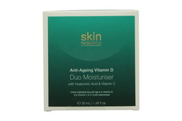 Skin Research Anti-Ageing Vitamin D With Hyaluronic Acid Vitamin C Duo Moisturiser 50ml