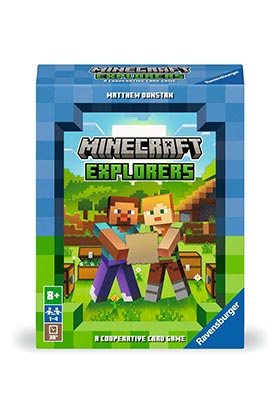 Ravensburger Juego de Cartas Minecraft Explorers