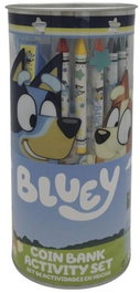 CYP BRANDS Set de Actividades Bluey 38 Piezas Hucha Blue