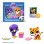 Bandai BF00525 Pack 2 Figuras Mascotas Littlest Pet Shop con Accesorios