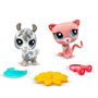 Bandai BF00525 Pack 2 Figuras Mascotas Littlest Pet Shop con Accesorios