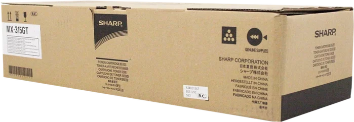 Sharp Tóner MX-315GT Negro – 27.500 páginas Sharp Tóner MX-315GT Negro – 27.500 páginas