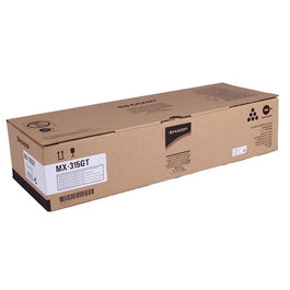 Sharp Tóner Negro Original para Fotocopiadoras e Impresoras MX-315 / MX-315GT, Compatible con el modelo MX315GT