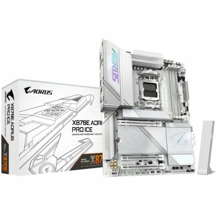 Gigabyte X870E AORUS PRO ICE ATX Blanco