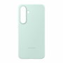 Samsung Funda de silicona verde agua para Galaxy S25+