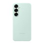 Samsung Funda de silicona verde agua para Galaxy S25+