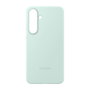 Samsung Funda de silicona verde agua para Galaxy S25+