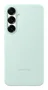 Samsung Funda de silicona verde agua para Galaxy S25+