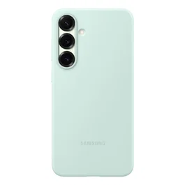 Samsung SAM1735374011537 Funda de silicona verde agua para Galaxy S25+
