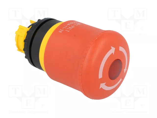 Eaton M22-PVLT Interruptor de botón giratorio con traba e iluminado 38mm Eaton M22-PVLT Interruptor de botón giratorio con traba e iluminado 38mm
