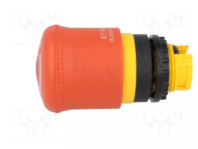 Eaton M22-PVLT Interruptor de botón giratorio con traba e iluminado 38mm Eaton M22-PVLT Interruptor de botón giratorio con traba e iluminado 38mm