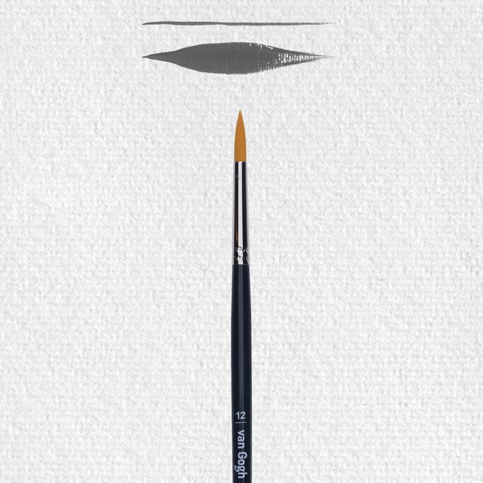 Van Gogh Pincel Serie 295 n.° 12 para óleo y acrílico Van Gogh Pincel Serie 295 n.° 12 para óleo y acrílico
