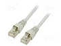 TELEGÄRTNER Patch cord Cat 5 F/UTP 3m Gris
