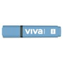 Molin Marcador Fluorescente Viva Azul (Set de 10)