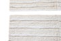 DKD Home Decor Alfombra Blanco Algodon Abstracto 80 x 50 cm (4 Unidades)