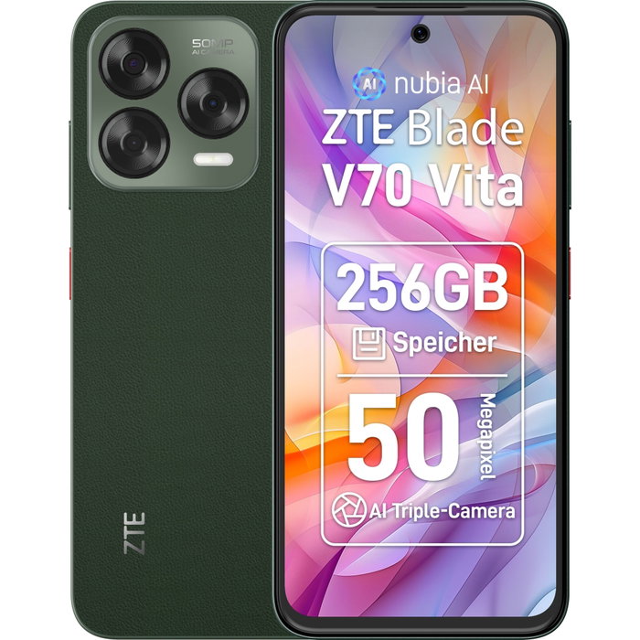 ZTE Blade V70 Vita 256GB 4GB RAM Verde
