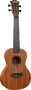 LAG Ukelele Tiki Uku Concert Slim Arch Back Natural Poro Abierto Satinado Tapa Sapelli Sólido