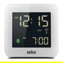 Braun BC 09 W-DCF Reloj Despertador Digital Plaza Blanco Batería