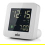 Braun BC 09 W-DCF Reloj Despertador Digital Plaza Blanco Batería