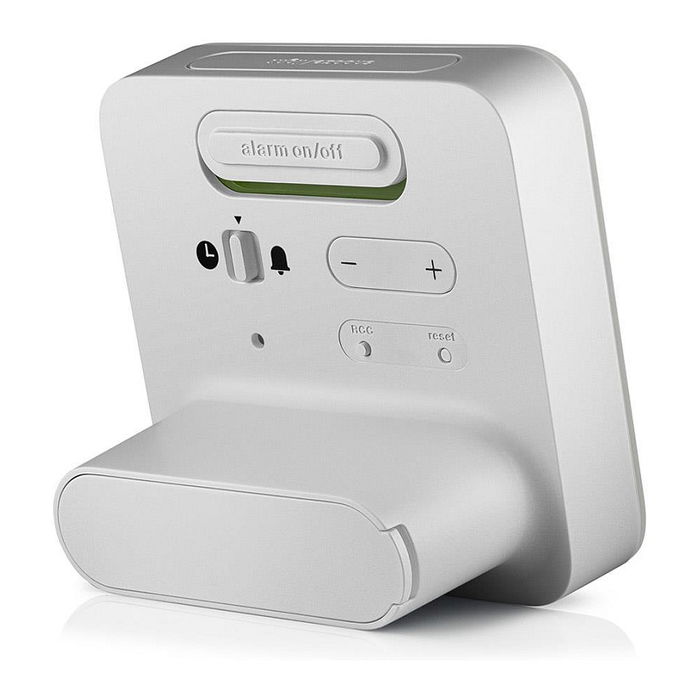 Braun BC 09 W-DCF Reloj Despertador Digital Plaza Blanco Batería