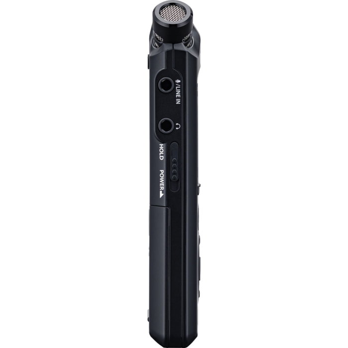 OM SYSTEM LS-P5 Kit Grabador de audio estéreo PCM lineal con TRESMIC II, Negro