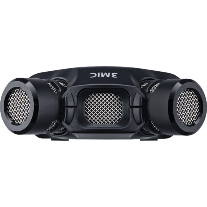 OM SYSTEM LS-P5 Kit Grabador de audio estéreo PCM lineal con TRESMIC II, Negro
