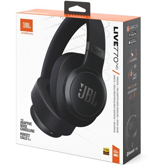 JBL Harman JBL Tune 770NC Auriculares Inalámbricos Over-ear Negro JBL Harman JBL Tune 770NC Auriculares Inalámbricos Over-ear Negro