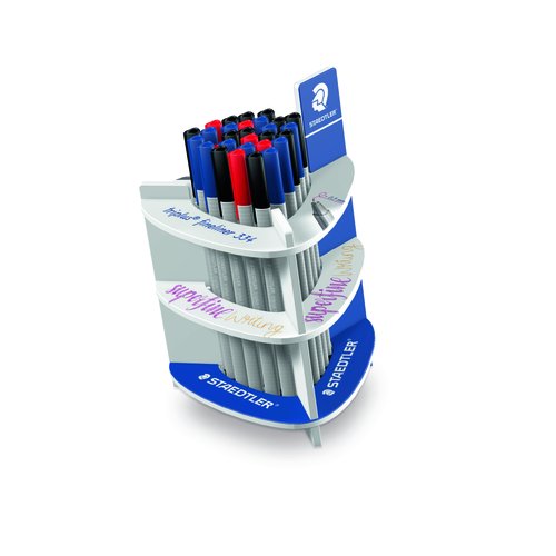 Rotulador Fibra Staedtler 334 Triplus Fineliner Expositor De 30 Rotulador Fibra Staedtler 334 Triplus Fineliner Expositor De 30