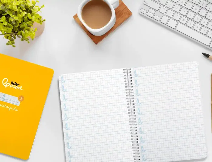 Liderpapel Cuaderno Espiral Pautaguía A5 Tapa Dura Amarillo Liderpapel Cuaderno Espiral Pautaguía A5 Tapa Dura Amarillo