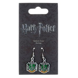 THE CARAT SHOP Pendientes Slytherin Crest Harry Potter de aleación de zinc