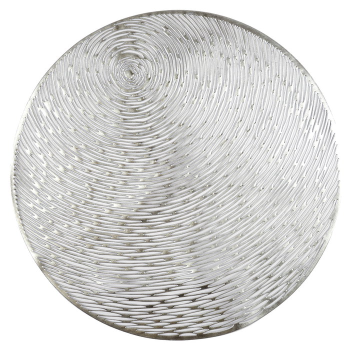 Home Deco Factory Individual Ajoure Diámetro 38 cm Calado Colores Surtidos Dorado Plateado Ideal Fiestas