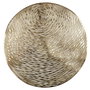 Home Deco Factory Individual Ajoure Diámetro 38 cm Calado Colores Surtidos Dorado Plateado Ideal Fiestas