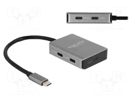 DeLOCK Concentrador USB 10 Gbps con 5 puertos USB Type-C