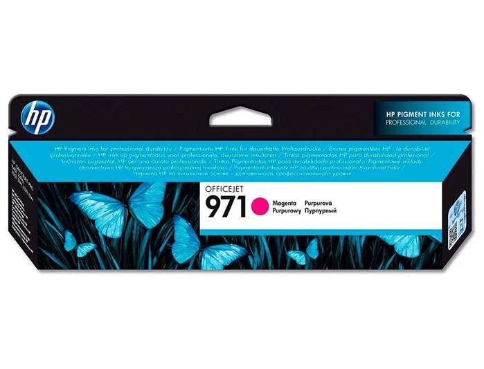 HP Cartucho de Tinta 971 Magenta CN623AE HP Cartucho de Tinta 971 Magenta CN623AE