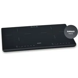 Severin DK1033 Placa de Inducción Portátil, 2 Quemadores, 60 x 38 cm, Negra