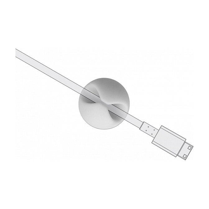 DeLOCK 18291 Organizador de cables, set de 6 piezas
