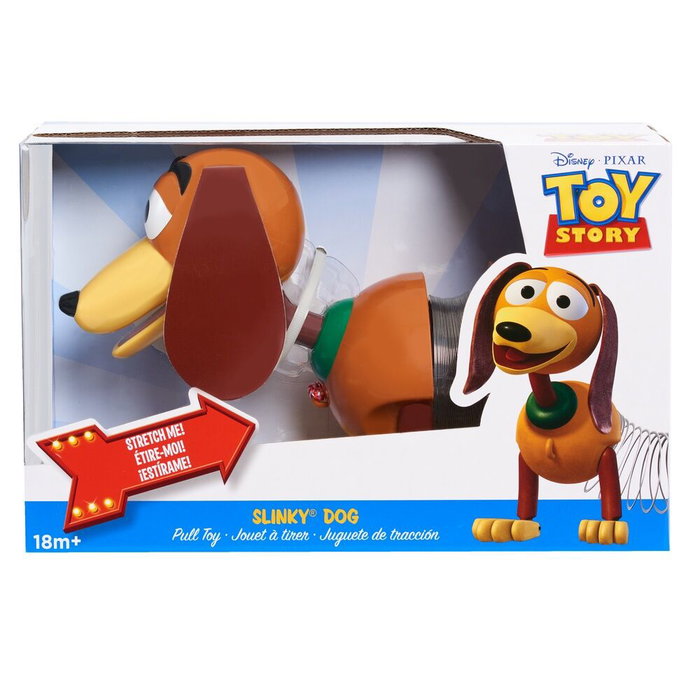 JUST PLAY Perro Slinky Toy Story 4 Disney Pixar Juguete para Niños +18 Meses