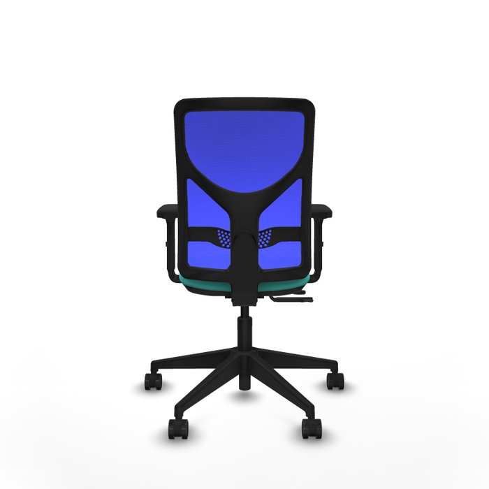 PIQUERAS Y CRESPO Silla de oficina Motilla Sincro/Traslack Turquesa y Azul PIQUERAS Y CRESPO Silla de oficina Motilla Sincro/Traslack Turquesa y Azul