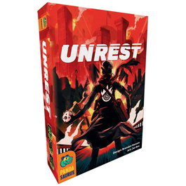 Juegos | Unrest - Juego de Mesa Estratégico Asimétrico para 2 Jugadores (Versión en Inglés) | Conflicto por el Control de la Ciudad, Cartas y Misiones, Alta Rejugabilidad