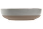 DKD Home Decor Plato de Gres Mate Azul Celeste 18,5x18,5x5 cm