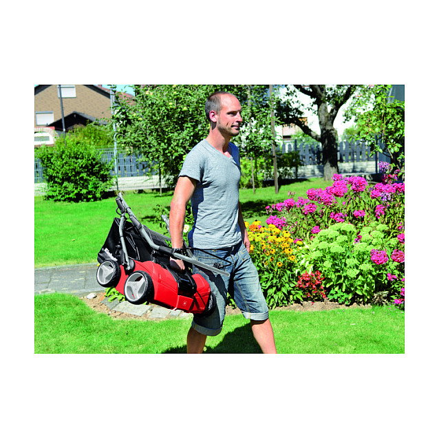 Einhell GE-SA 1435 Vertikutierer 1400 W, 35 cm ancho, 28 L colector, para 330 m² césped
